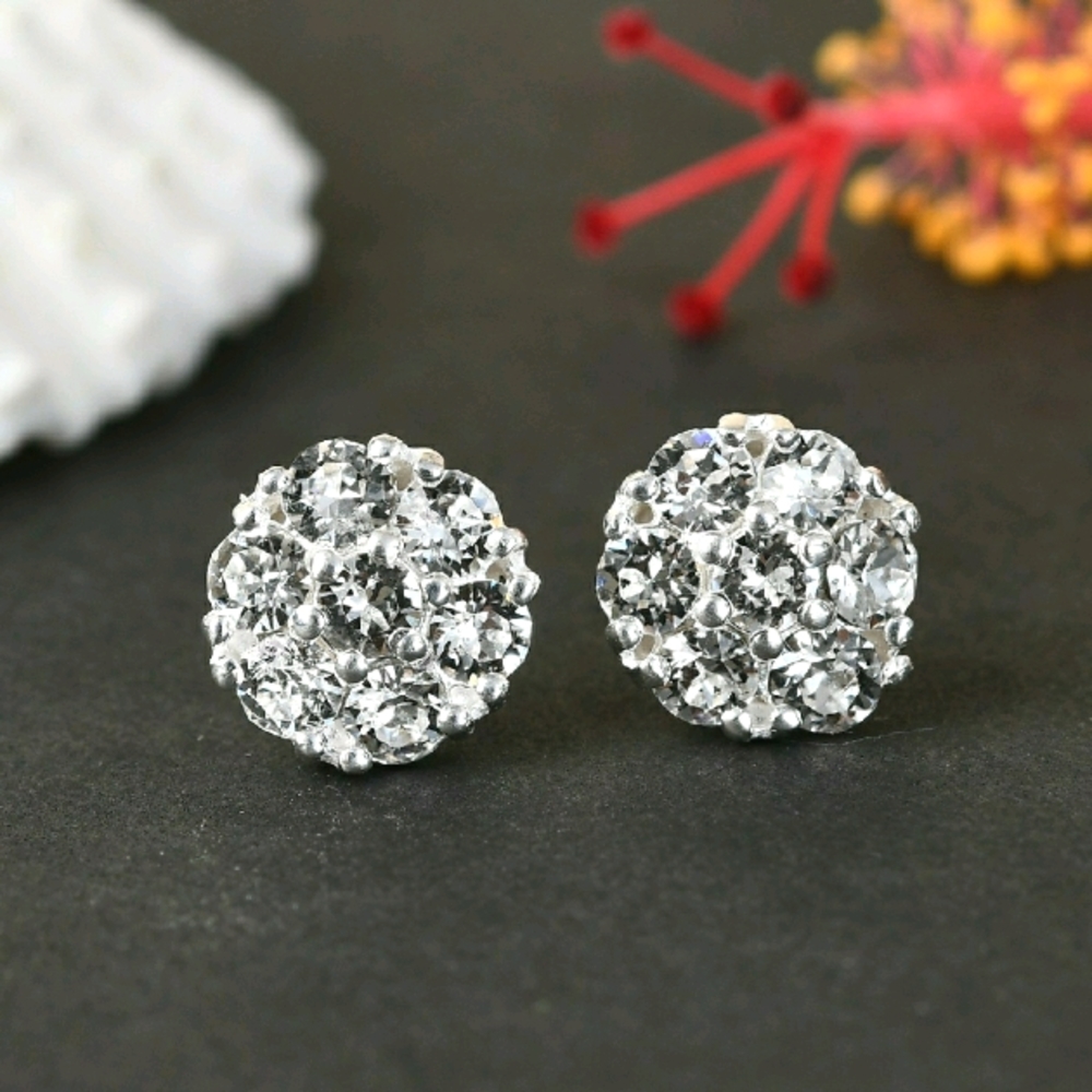 SWAROVSKI WHITE EARRINGS